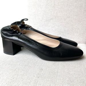 Everlane Italian Leather Day Heel Black (size 9.5)